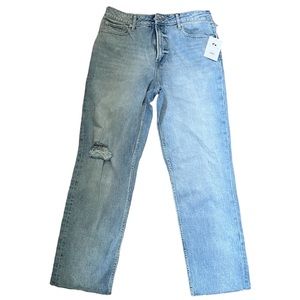 Free Assembly Women's Super High Rise Straight Jeans